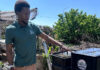 He trained as a nurse but his heart was in the soil